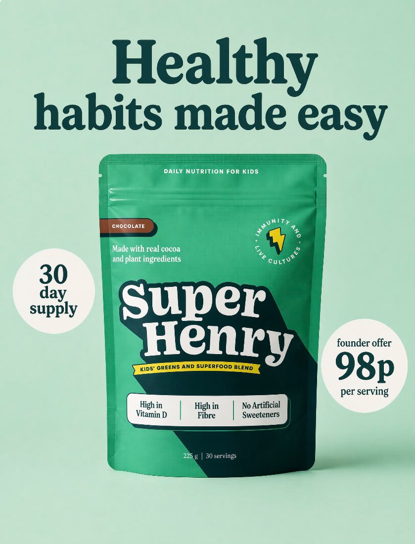 Super Henry chocolate greens made without artificial flavours, colours or sweeteners and suitable for vegetarian diets.